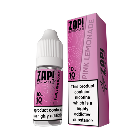 Zap! Bar Salts Nic Salt UK | All Flavours 10ml 10mg & 20mg Vape Juice | only £3.99 | Cheapest Vape Shop in Uk