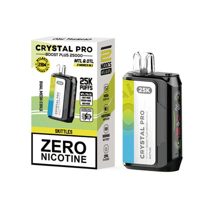 Shop 0MG Crystal Pro Boost Plus 25k Disposable Vape - 0MG Crystal Pro Boost Plus 25k Disposable Vape - Vape Blaze