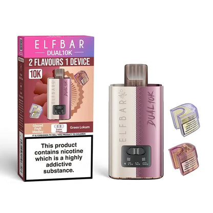 Elf Bar Dual 10K Puffs Prefilled Pod Kit | 2 in 1 Vape | only £8.99 | Cheapest Vape Shop in Uk