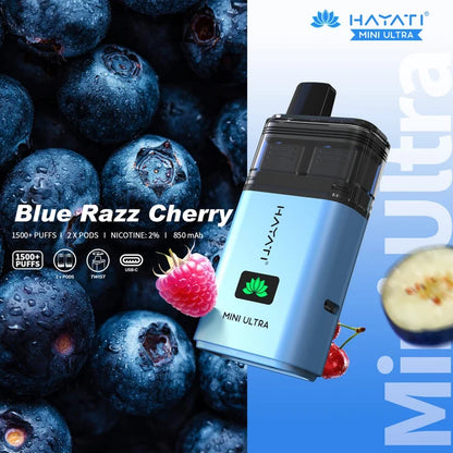 Hayati Mini Ultra 1500 Prefilled Pod Kit | Up to 1500 Puffs| only £5.99 | Cheapest Vape Shop in Uk