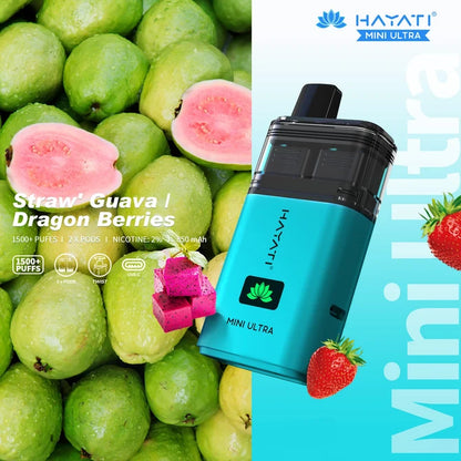 Hayati Mini Ultra 1500 Prefilled Pod Kit | Up to 1500 Puffs| only £5.99 | Cheapest Vape Shop in Uk