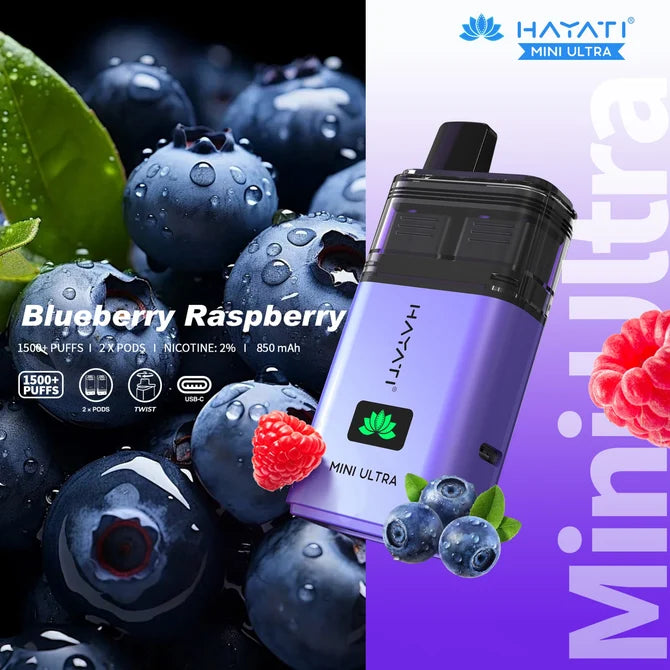 Hayati Mini Ultra 1500 Prefilled Pod Kit | Up to 1500 Puffs| only £5.99 | Cheapest Vape Shop in Uk
