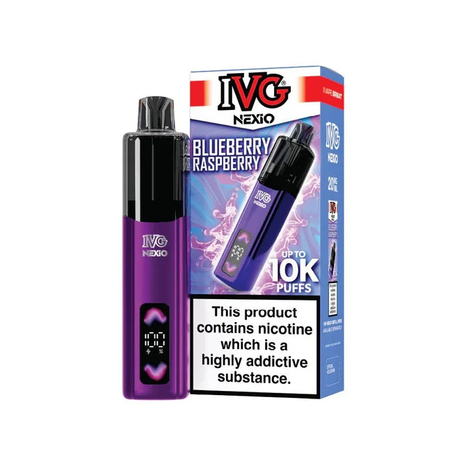 IVG Nexio 10K Prefilled Pod Vape Kit | Up to 10000 Puffs| only £9.99 | Cheapest Vape Shop in Uk