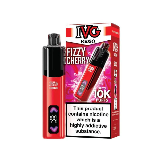 IVG Nexio 10K Prefilled Pod Vape Kit | Up to 10000 Puffs| only £9.99 | Cheapest Vape Shop in Uk