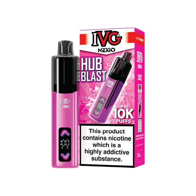 IVG Nexio 10K Prefilled Pod Vape Kit | Up to 10000 Puffs| only £9.99 | Cheapest Vape Shop in Uk