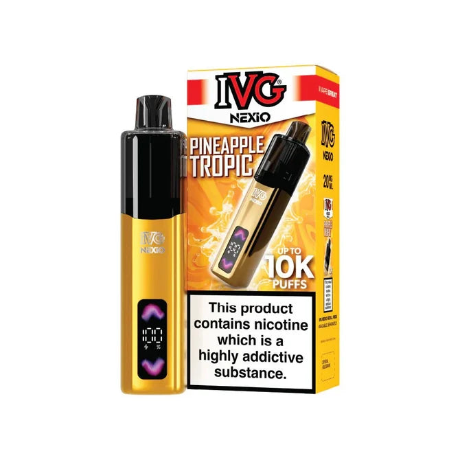 IVG Nexio 10K Prefilled Pod Vape Kit | Up to 10000 Puffs| only £9.99 | Cheapest Vape Shop in Uk