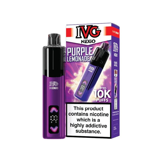 IVG Nexio 10K Prefilled Pod Vape Kit | Up to 10000 Puffs| only £9.99 | Cheapest Vape Shop in Uk