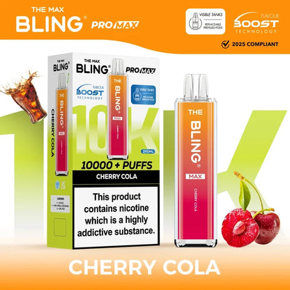 The Crystal Bling Max 10000 Prefilled Pod Kit | £8.99 | Up to 10,000 Puffs |Cheapest Vape Shop in Uk