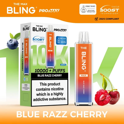 The Crystal Bling Max 10000 Prefilled Pod Kit | £8.99 | Up to 10,000 Puffs |Cheapest Vape Shop in Uk