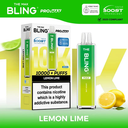 The Crystal Bling Max 10000 Prefilled Pod Kit | £8.99 | Up to 10,000 Puffs |Cheapest Vape Shop in Uk