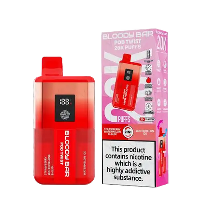 Bloody Bar Pod Twist 20K Prefilled Pod Kit | only £10.99 | Cheapest Vape Shop in Uk