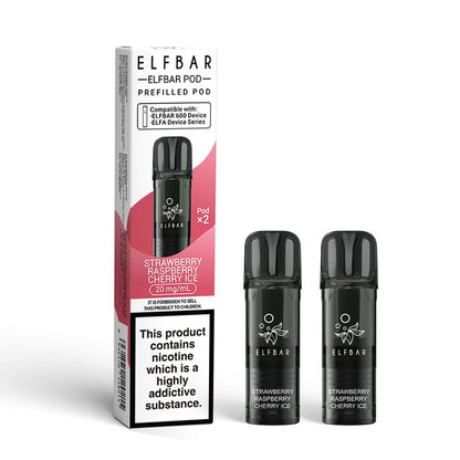 Elf Bar 600 Prefilled Pods (Pack of 2) - Box of 10 | only £32.99 | Cheapest Vape Shop in Uk