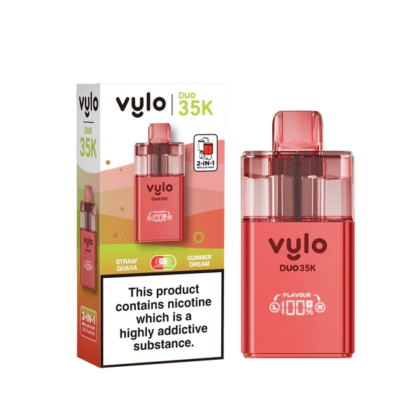 Vylo Duo 35k Prefilled 2 in 1 Pod Kit - Box of 5 | only £50 | Cheapest Vape Shop in Uk