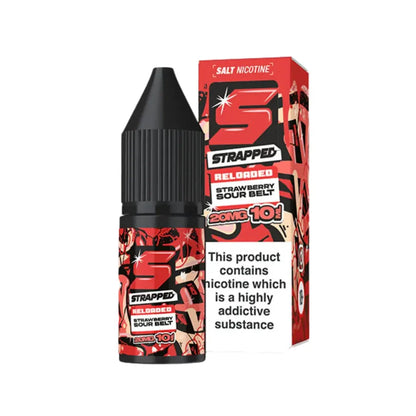 Strapped Reloaded Nic Salt UK Box of 10 | only £24.29 | Cheapest Vape Shop in Uk