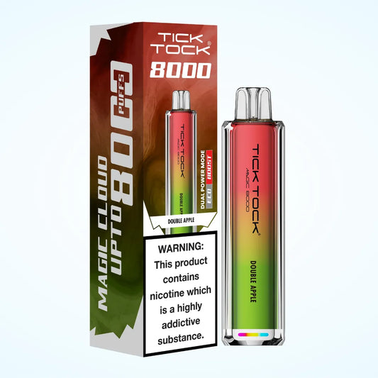 Tick Tock Magic 8000 Puffs Vape Kit | Up to 8000 Puffs | Only £7.99 | Any 3 for £18