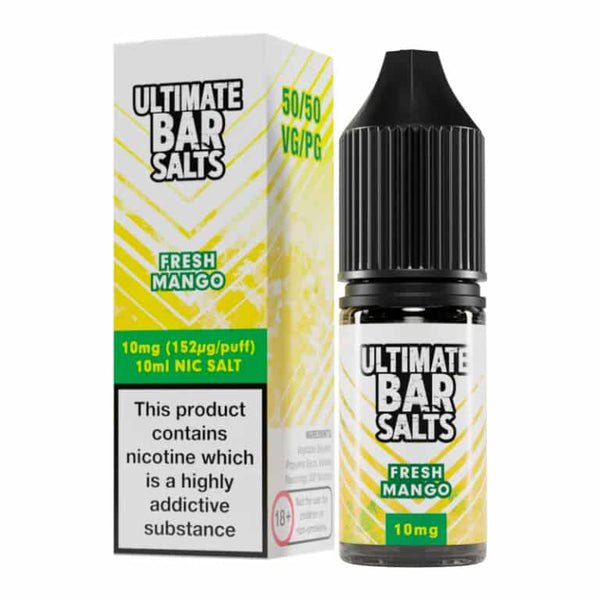 Ultimate Bar Salt 10ml E-liquids Nic Salts - Box of 10 - Fresh Mango -Vape Area UK