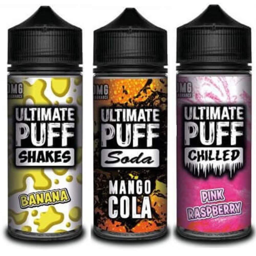Ultimate Puff 100ML Shortfill - All Ranges - Vapeareawholesale