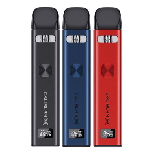 Uwell Caliburn G3 Pod System Kit - Mcr Vape Distro