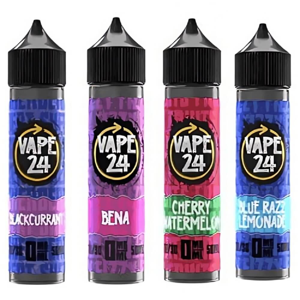 Vape 24 50ml Shortfill - Vapeareawholesale