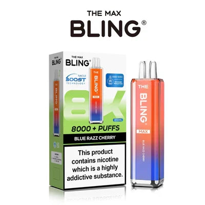 The Crystal Bling Max 8000 Puffs Prefilled Pod Kit -Box of 5 | only £39.99 | Cheapest Vape Shop in Uk
