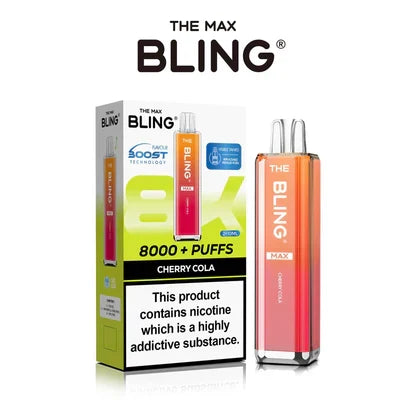 The Crystal Bling Max 8000 Puffs Prefilled Pod Kit -Box of 5 | only £39.99 | Cheapest Vape Shop in Uk