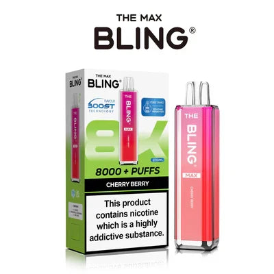 The Crystal Bling Max 8000 Puffs Prefilled Pod Kit -Box of 5 | only £39.99 | Cheapest Vape Shop in Uk