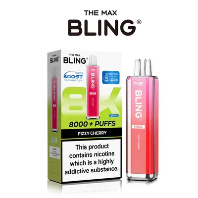 The Crystal Bling Max 8000 Puffs Prefilled Pod Kit -Box of 5 | only £39.99 | Cheapest Vape Shop in Uk