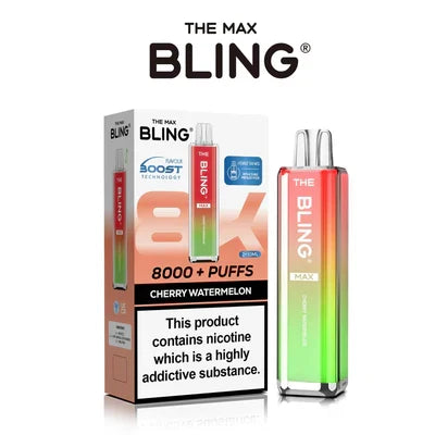 The Crystal Bling Max 8000 Puffs Prefilled Pod Kit -Box of 5 | only £39.99 | Cheapest Vape Shop in Uk