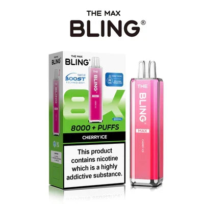 The Crystal Bling Max 8000 Puffs Prefilled Pod Kit -Box of 5 | only £39.99 | Cheapest Vape Shop in Uk