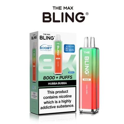 The Crystal Bling Max 8000 Puffs Prefilled Pod Kit -Box of 5 | only £39.99 | Cheapest Vape Shop in Uk