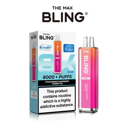 The Crystal Bling Max 8000 Puffs Prefilled Pod Kit -Box of 5 | only £39.99 | Cheapest Vape Shop in Uk