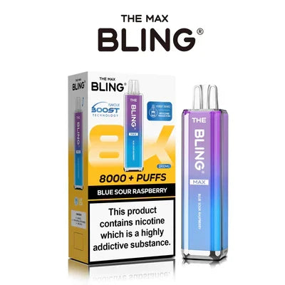 The Crystal Bling Max 8000 Puffs Prefilled Pod Kit -Box of 5 | only £39.99 | Cheapest Vape Shop in Uk