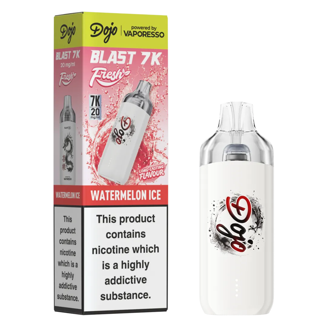 Vaporesso Dojo Blast 7K Fresh Prefilled Pod Kit | Up to 7000 Puffs| only £8.99 | Cheapest Vape Shop in Uk