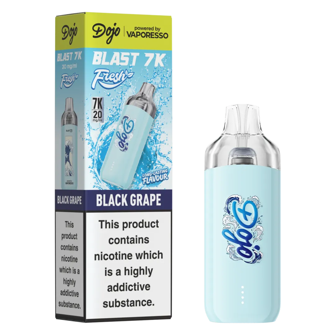 Vaporesso Dojo Blast 7K Fresh Prefilled Pod Kit | Up to 7000 Puffs| only £8.99 | Cheapest Vape Shop in Uk