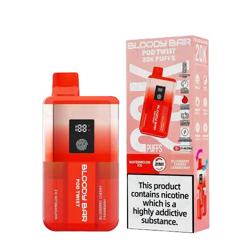 Bloody Bar Pod Twist 20K Prefilled Pod Kit | only £10.99 | Cheapest Vape Shop in Uk