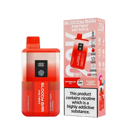 Bloody Bar Pod Twist 20K Prefilled Pod Kit | only £10.99 | Cheapest Vape Shop in Uk